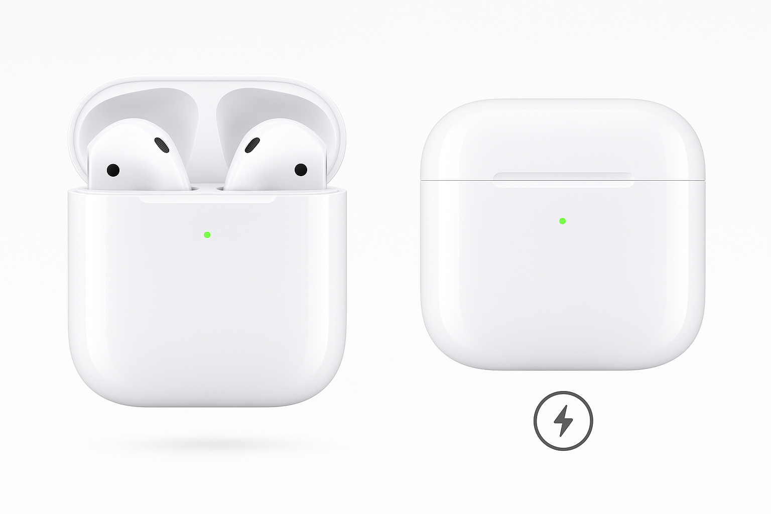 AirPods 4 charging case views