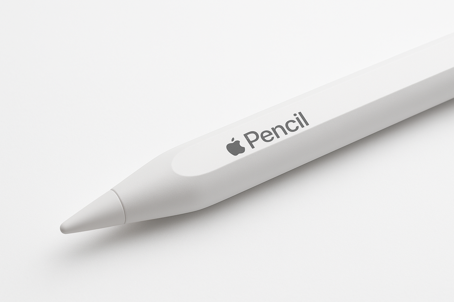 Apple Pencil 2nd gen flat edge detail