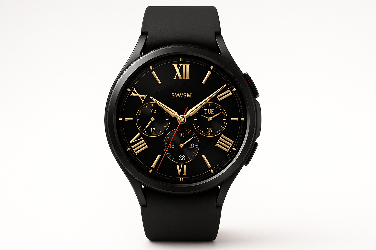 Samsung Galaxy Watch 44mm Black - Luxury