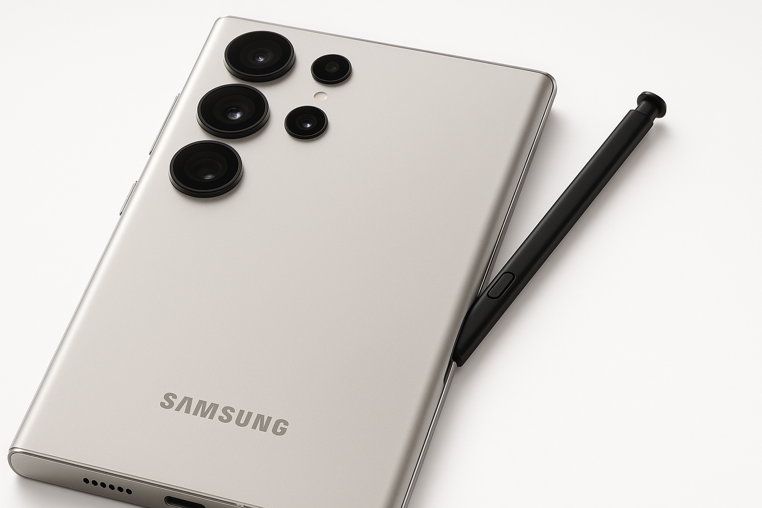 Samsung S25 Ultra S Pen detail